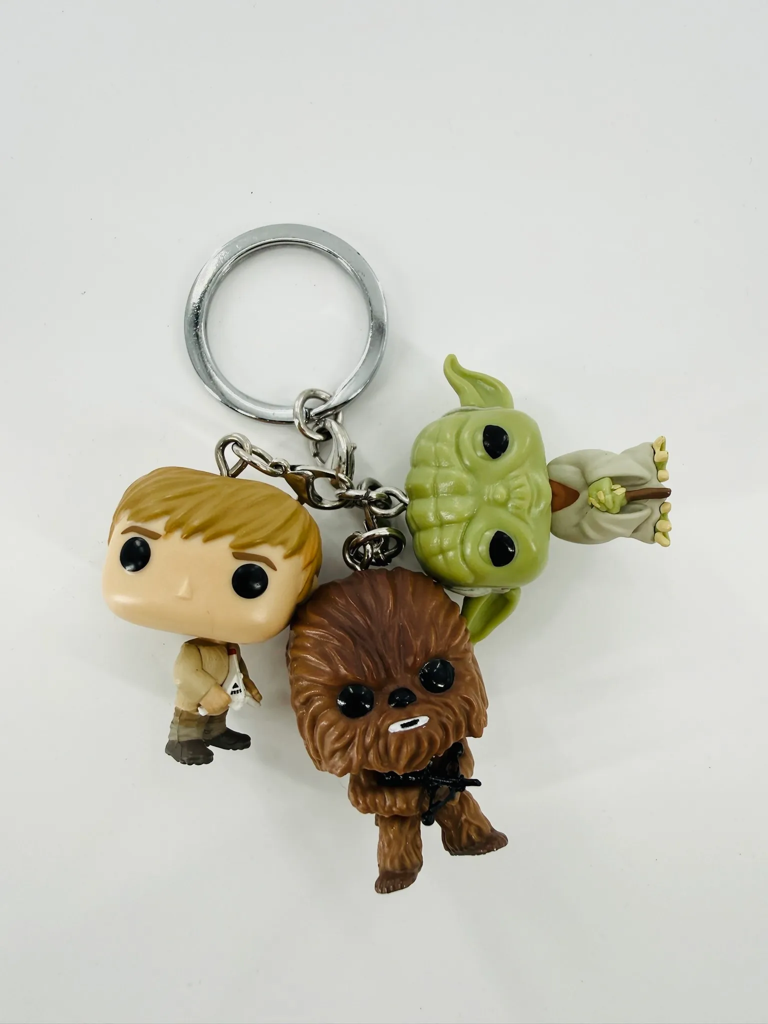 Yoda, Chewbacca, Luke Skywalker Funko Pop! Keychain