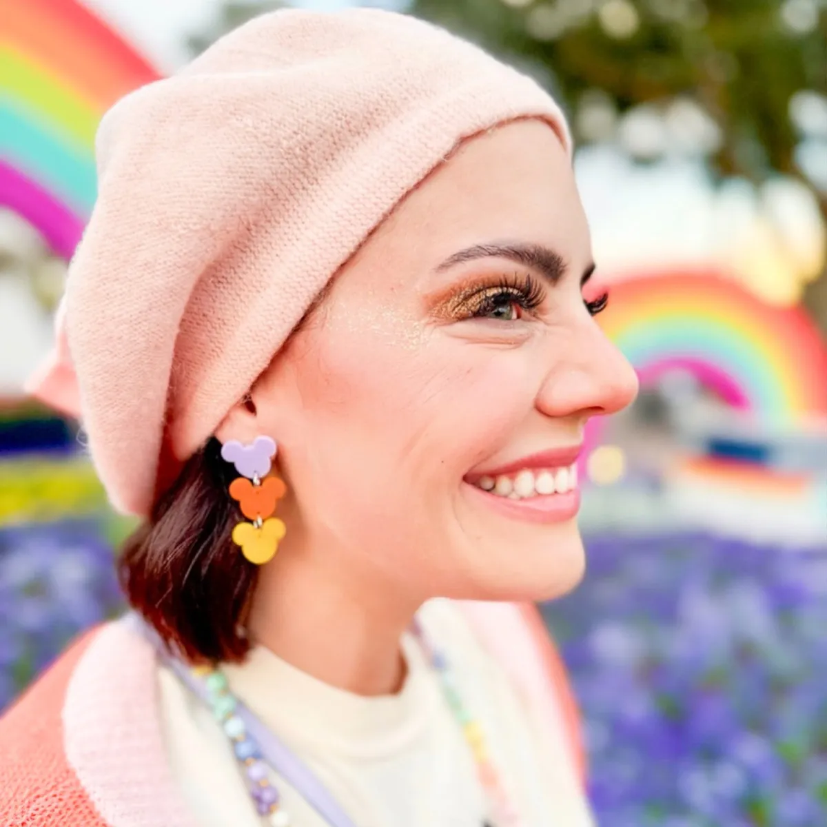 Figment Mickey Dangle Earrings - Mommin with the Mouse