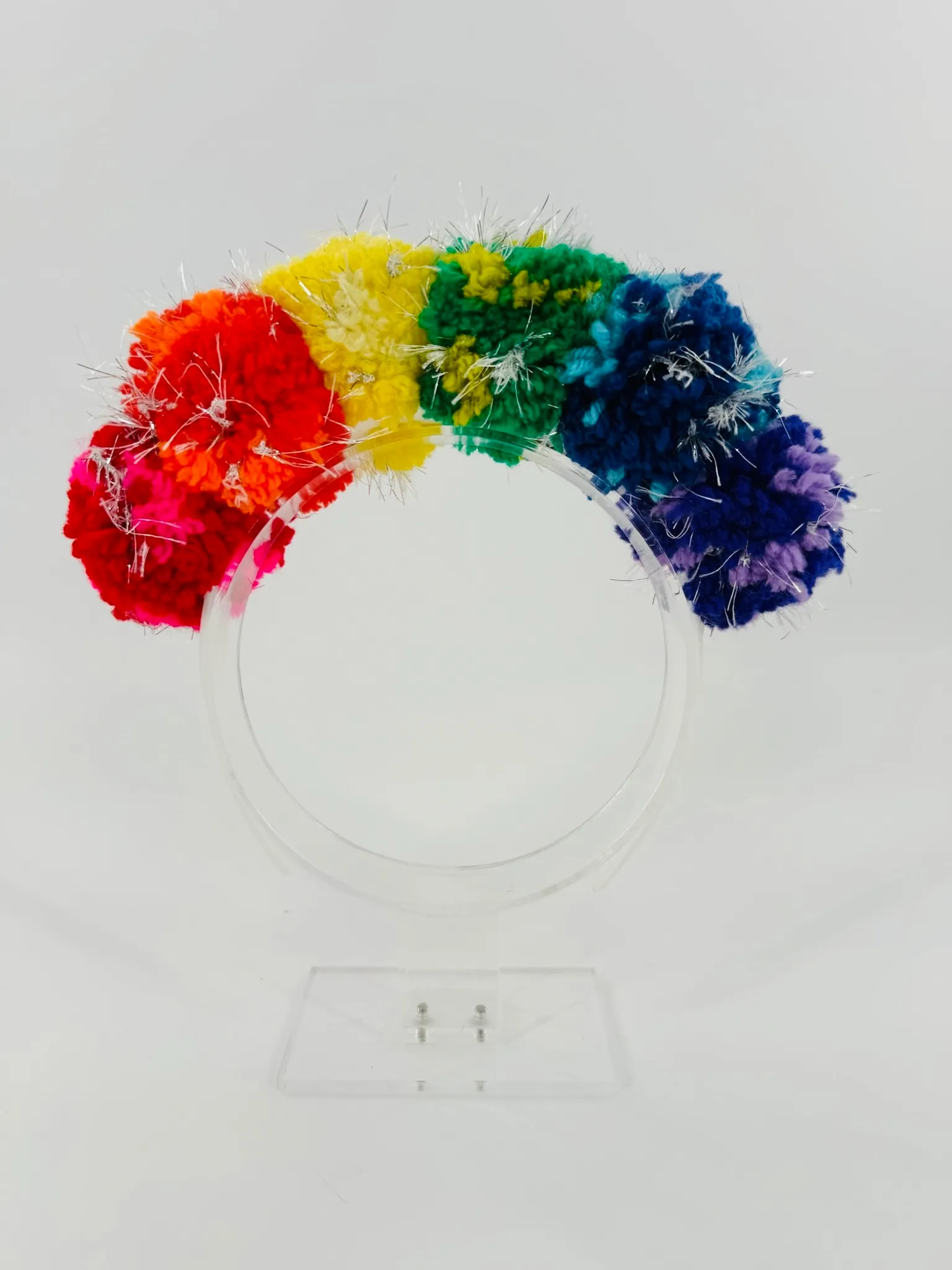 Pride Pom Pom Headband - Weepy Weaver