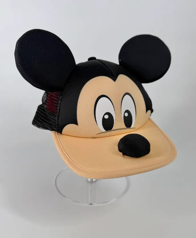 Mickey Mouse Face Mesh Hat
