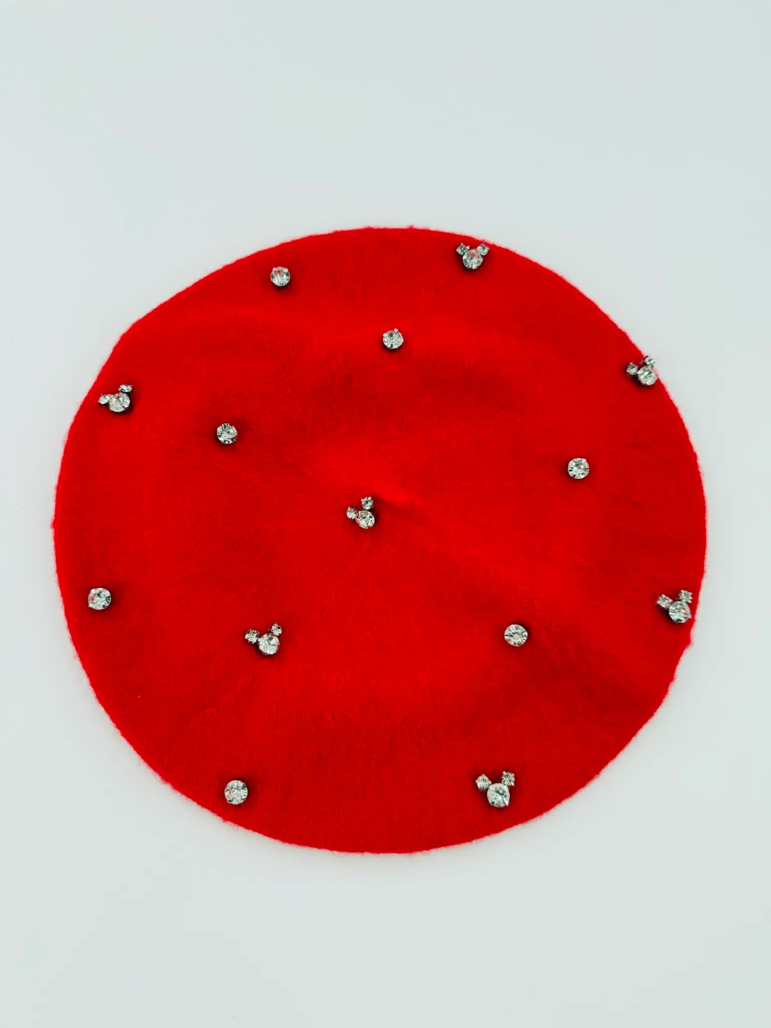 Favorite Mouse Bling Beret - Red, 1953 Designs
