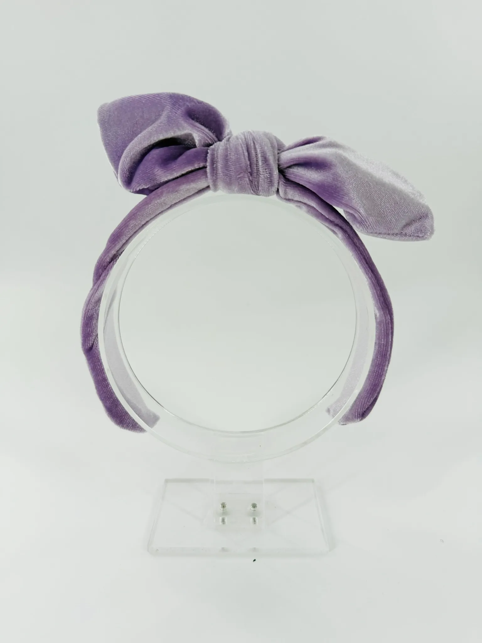 Lavender Velvet Knotband - 1953 Designs