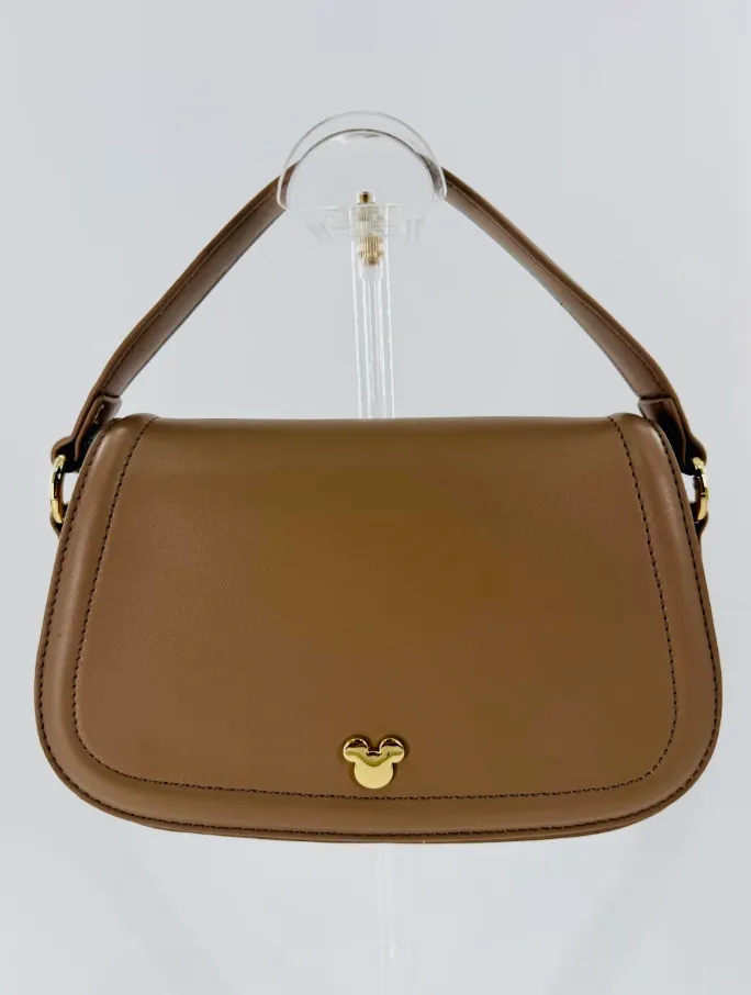 Aden + Louise Brown Isabella Crossbody/Mini Clutch Bag