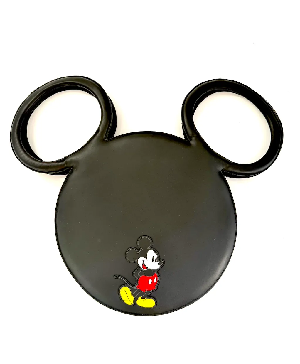 D23 Exclusive Mickey Mouse Silhouette Top-Handle Bag - Loungefly