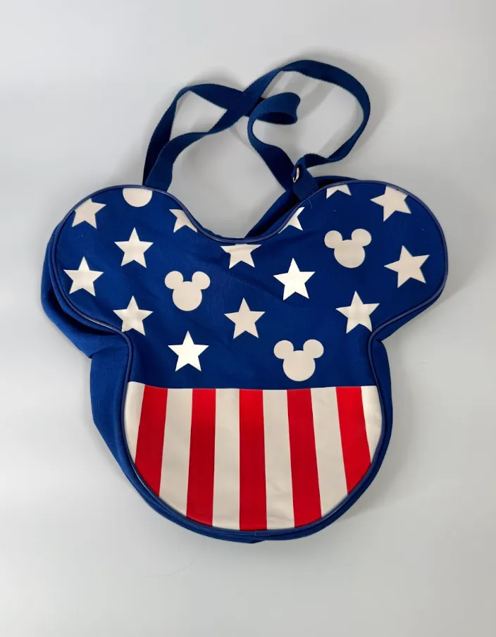Mickey Mouse Icon Americana Canvas Tote