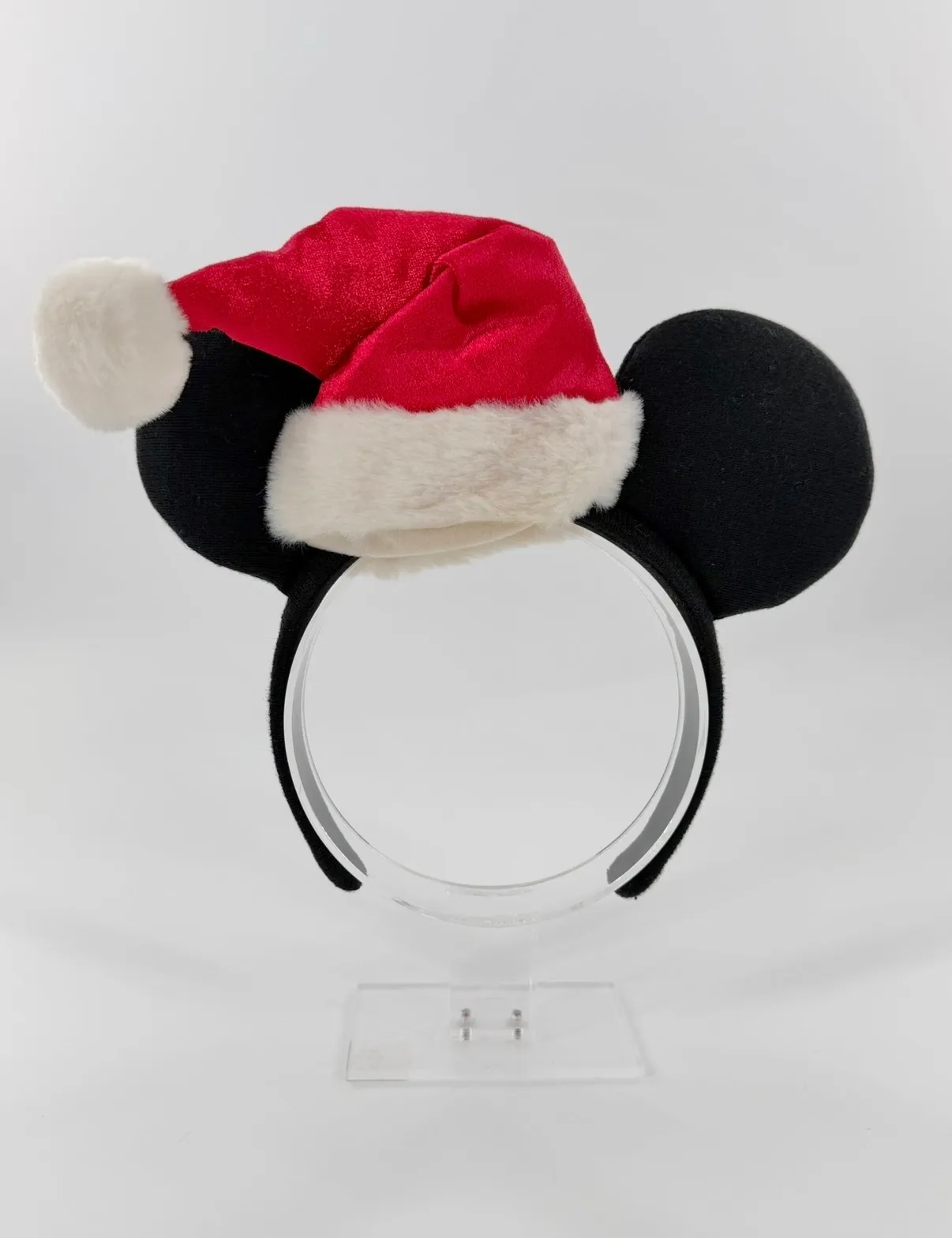 2025 Disney Parks Christmas Santa Hat Mickey Mouse Headband
