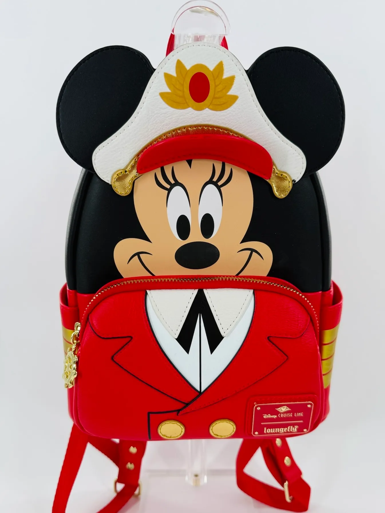 Captain Minnie Loungefly Backpack, Disney Cruise Line Exclusive