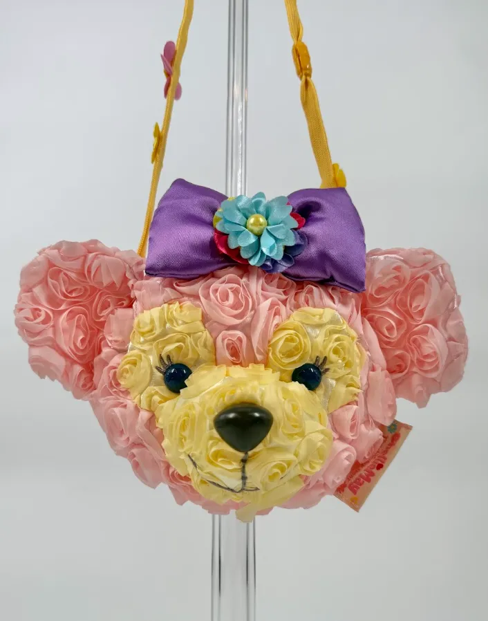 ShellieMay Florets Crossbody Bag with Purple Bow