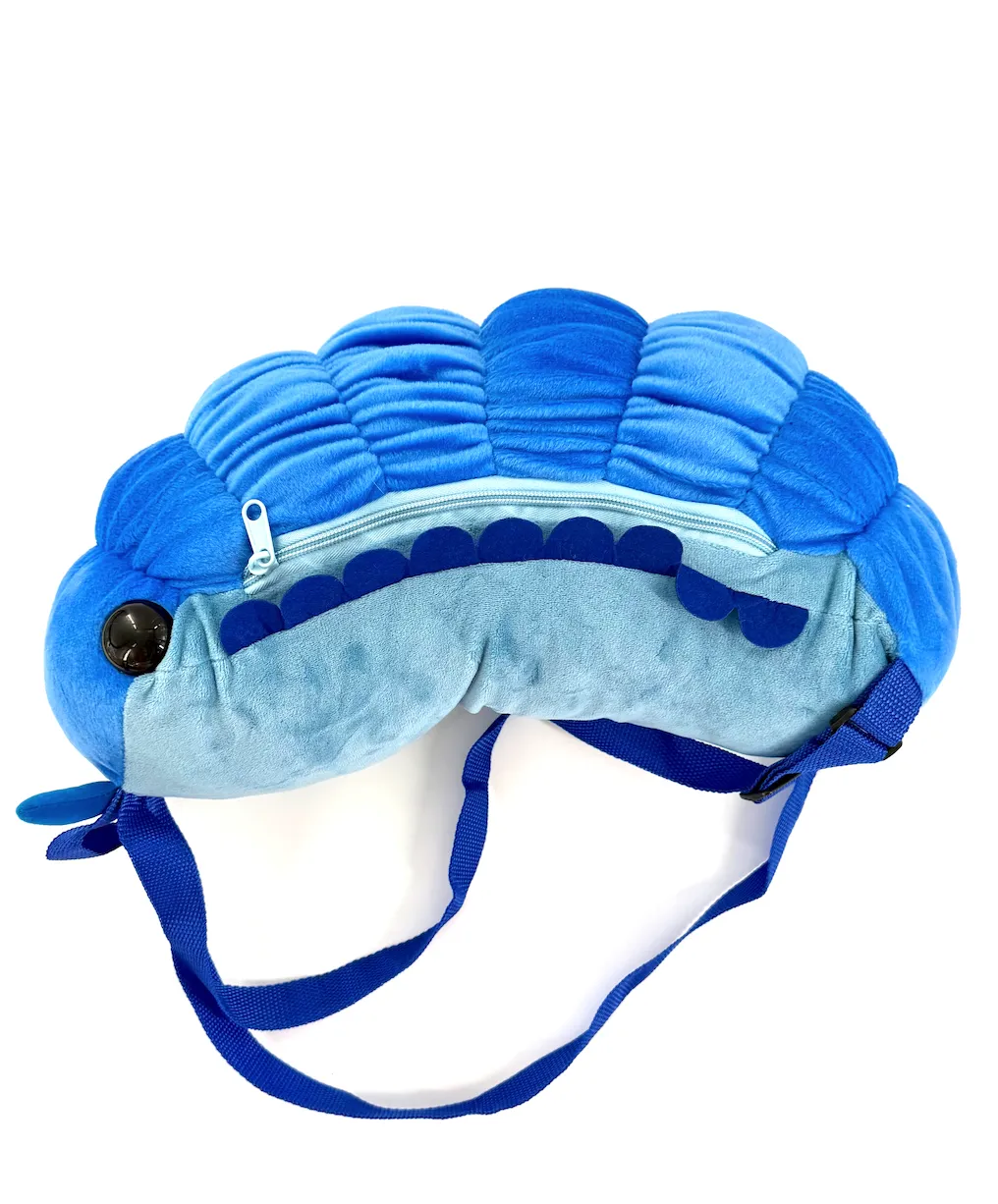 Kawaii Pill Bug Plush Backpack