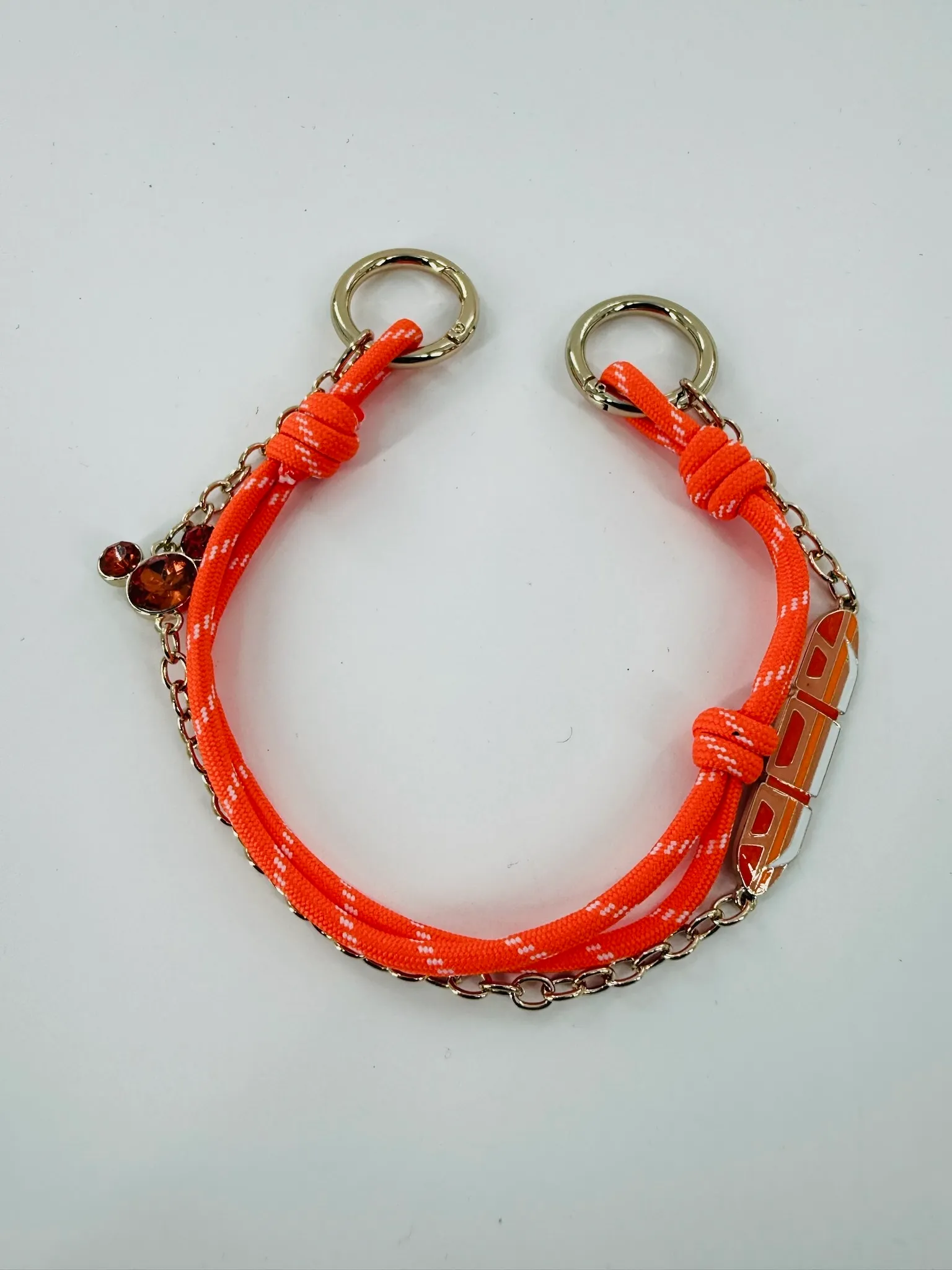 Orange Monorail Rope Bag Chain