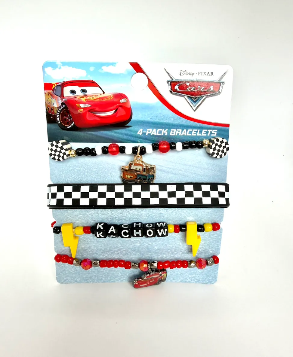 Disney Pixar Cars Bracelet Set