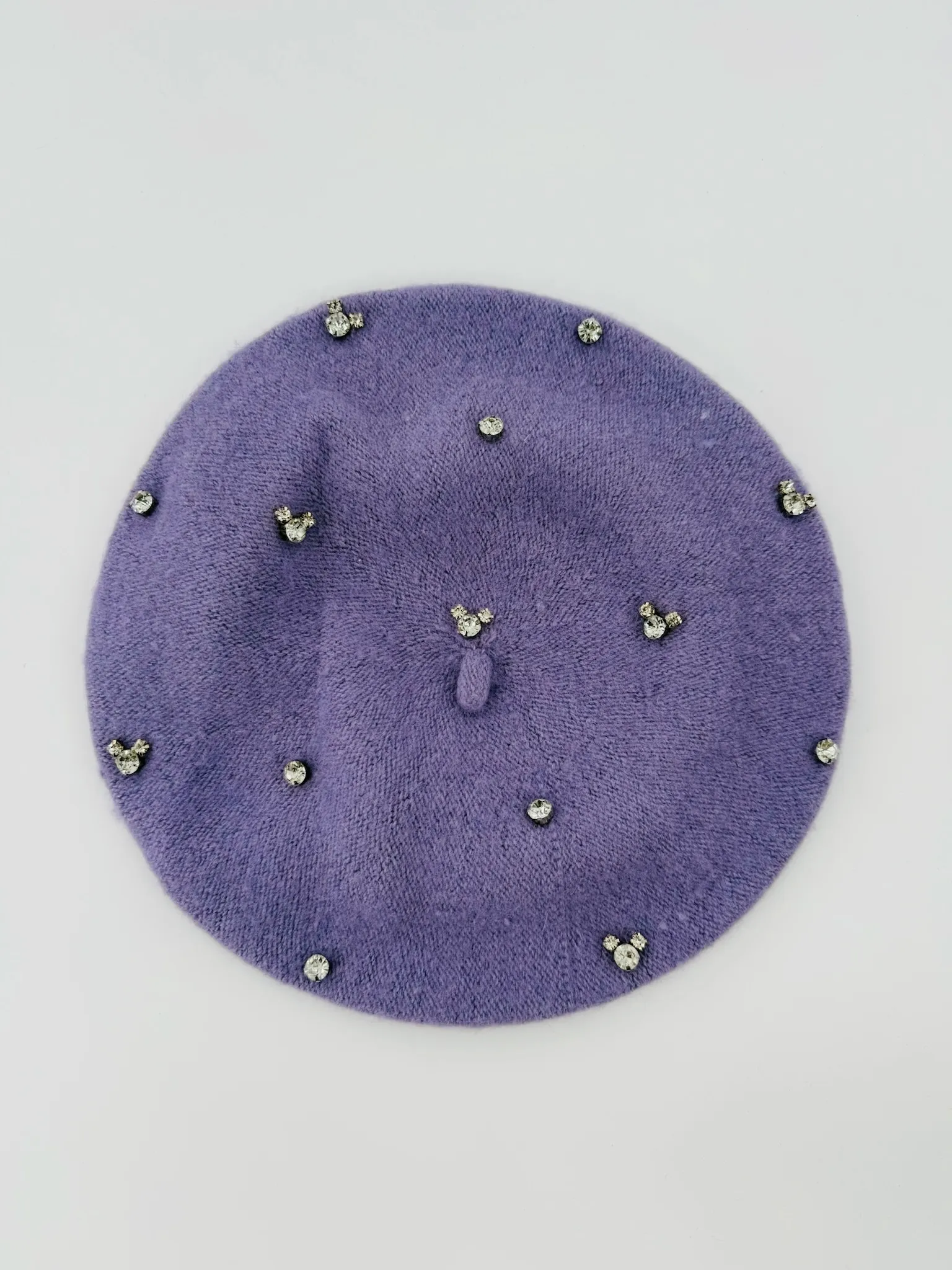 Favorite Mouse Bling Beret - Purple, 1953 Designs