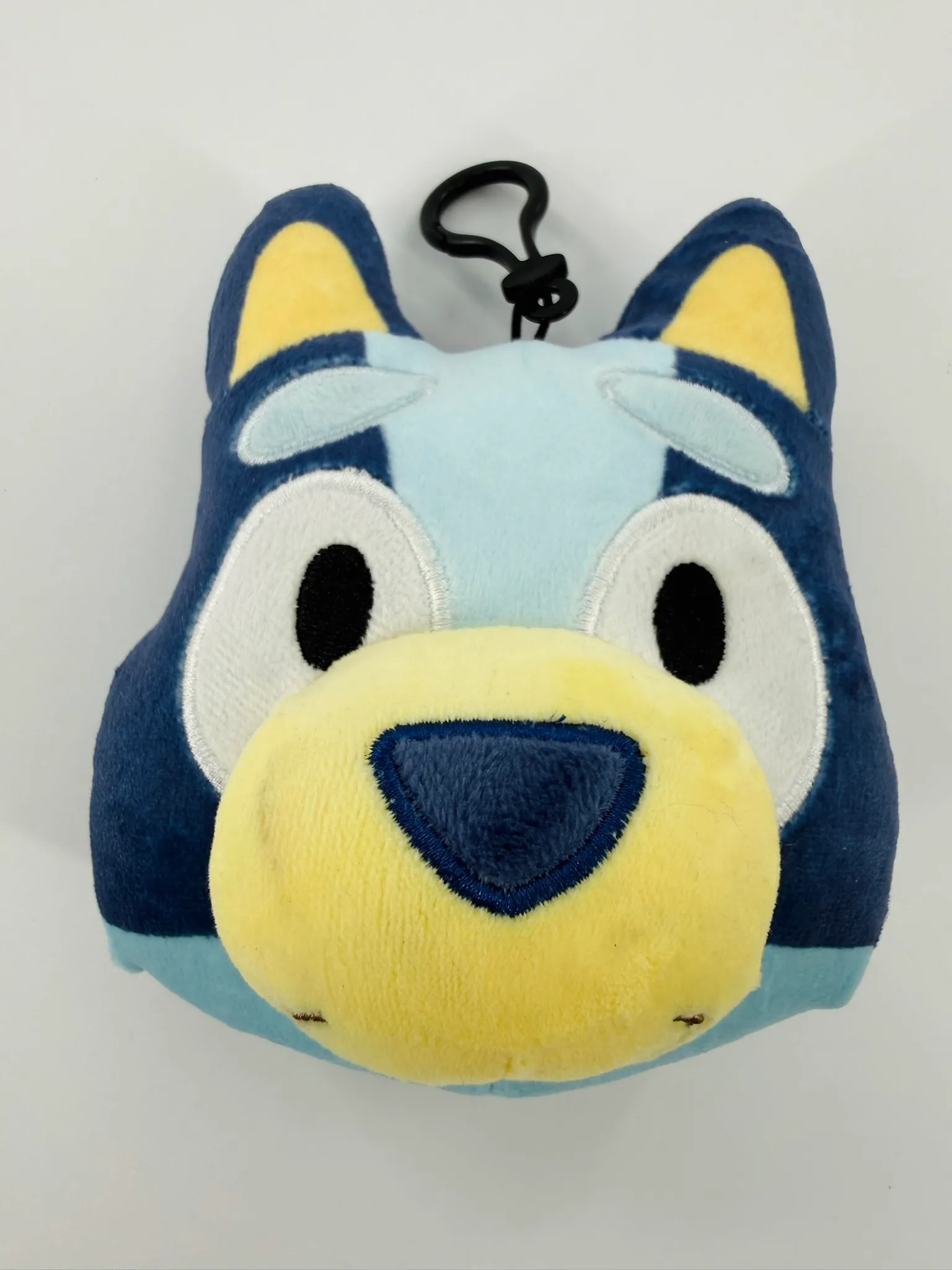 Bluey Face Plush Keychain