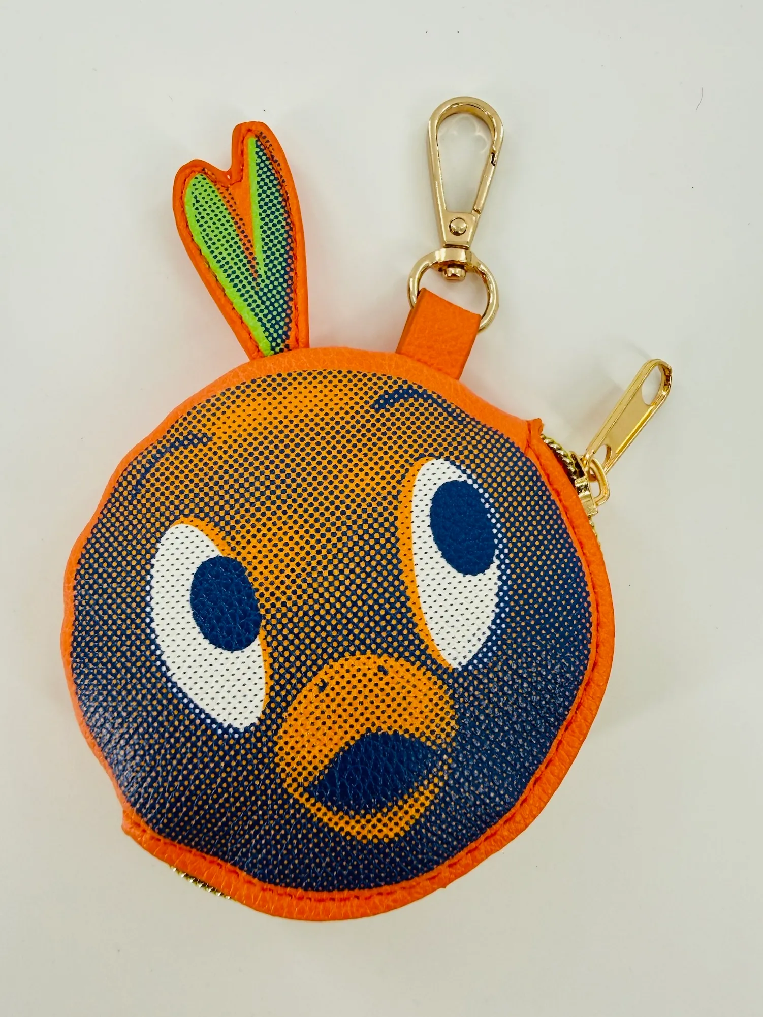 Disney Parks Orange Bird Coin Purse Bag Charm