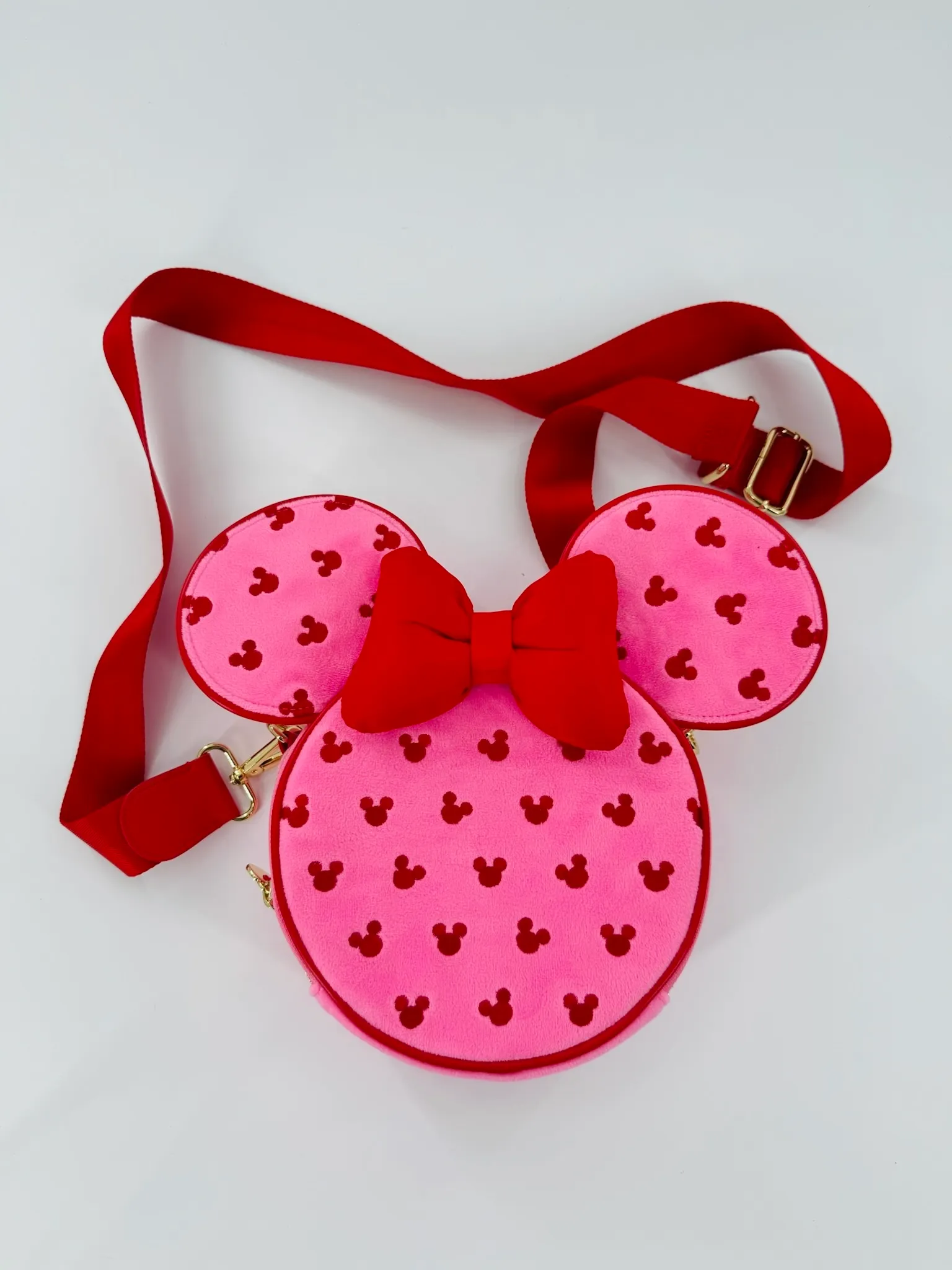 Stoney Clover Minnie Mouse Hearts Crossbody Bag