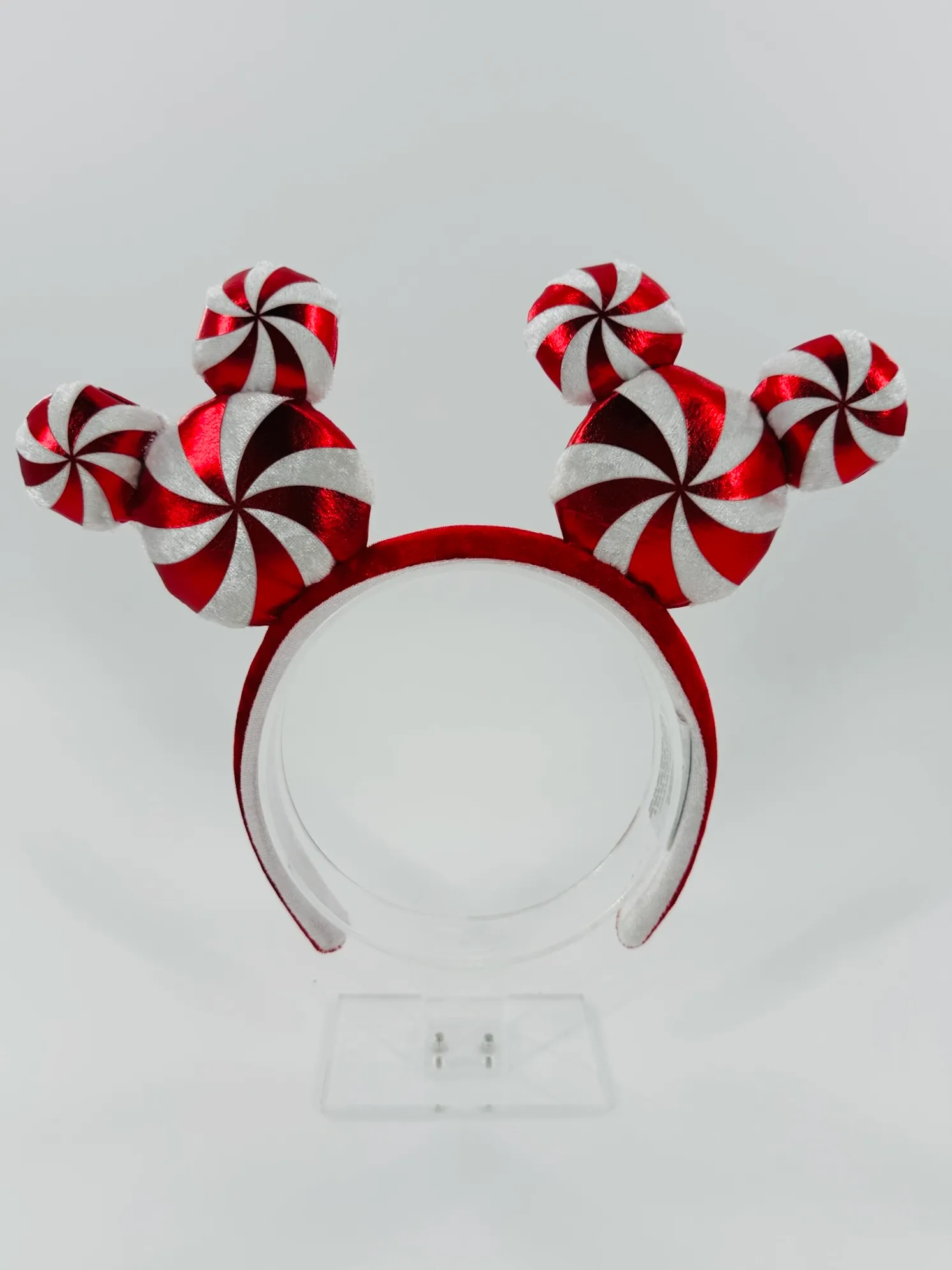 Disney Parks Peppermint Christmas Mickey Ears 