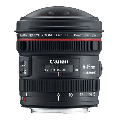 Canon EF 8-15mm f/4L Fisheye Lens