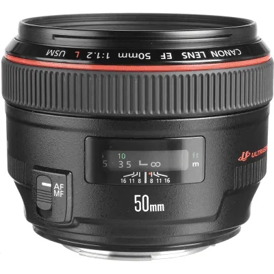 Canon EF 50mm 1.2L Lens