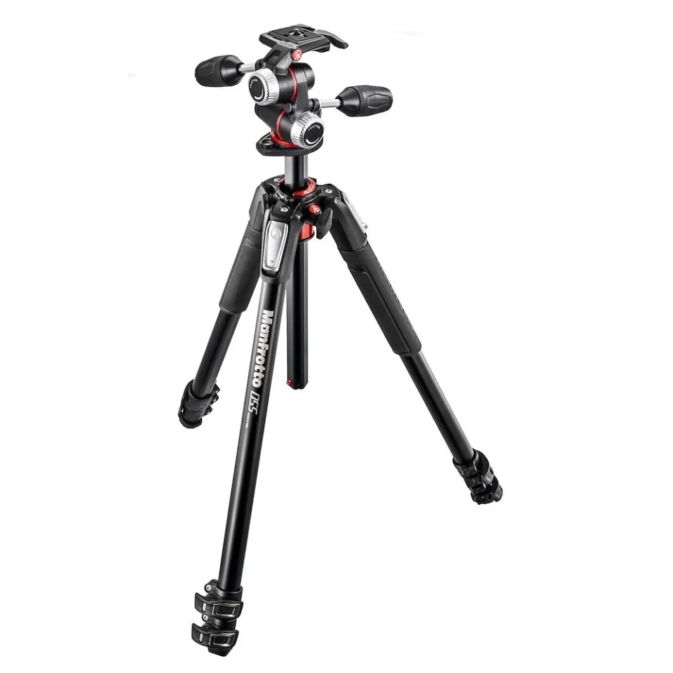 Manfrotto 055 Tripod w/3-Way Head