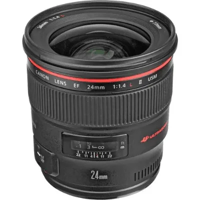 Canon EF 24mm F/1.4L II Lens