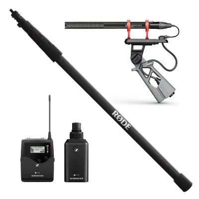 Sennheiser Wireless Shotgun Microphone Kit w/ Boom