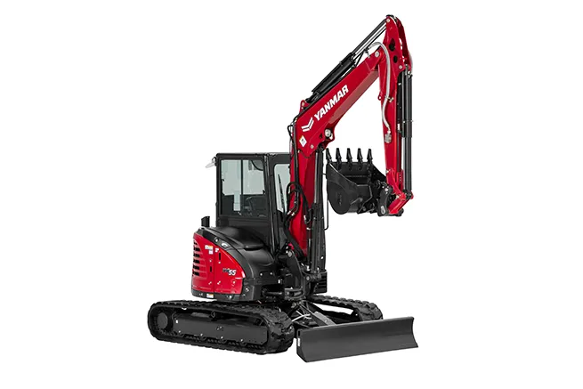 5.5T Mini Excavator - Zero Swing Yanmar ViO55 - The Tight Spot Titan
