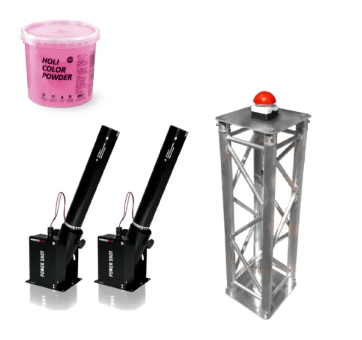 Gender Reveal Holi Powder shooter set Roze