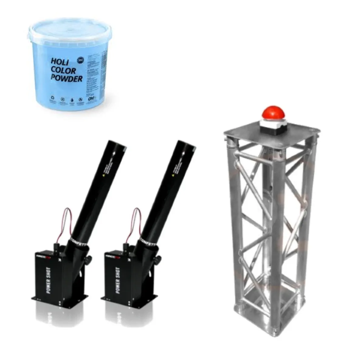 Gender Reveal Holi Powder shooter set Blauw