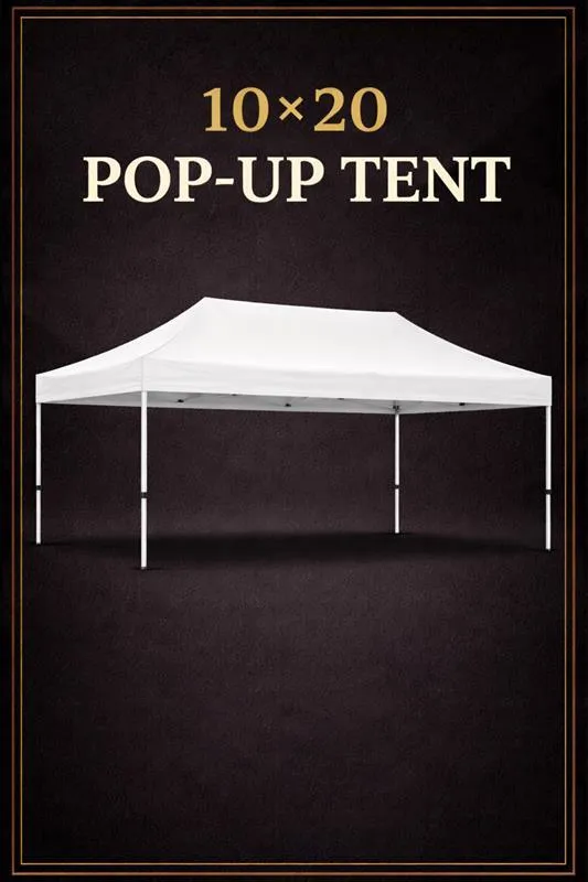 10x20 Commercial Pop Up Tent