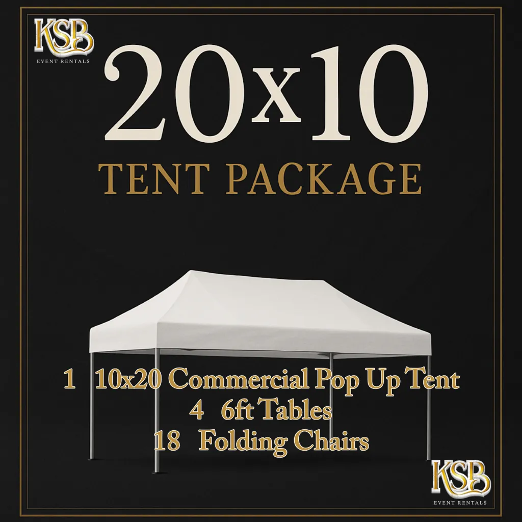 10x20 Tent Package