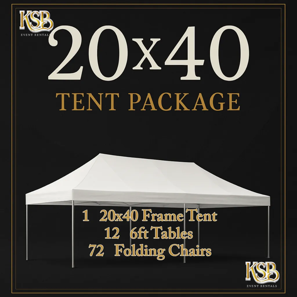 20x40 Tent Package