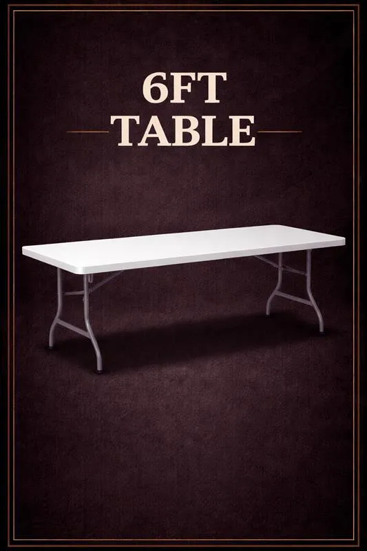 6Ft Rectangle Table