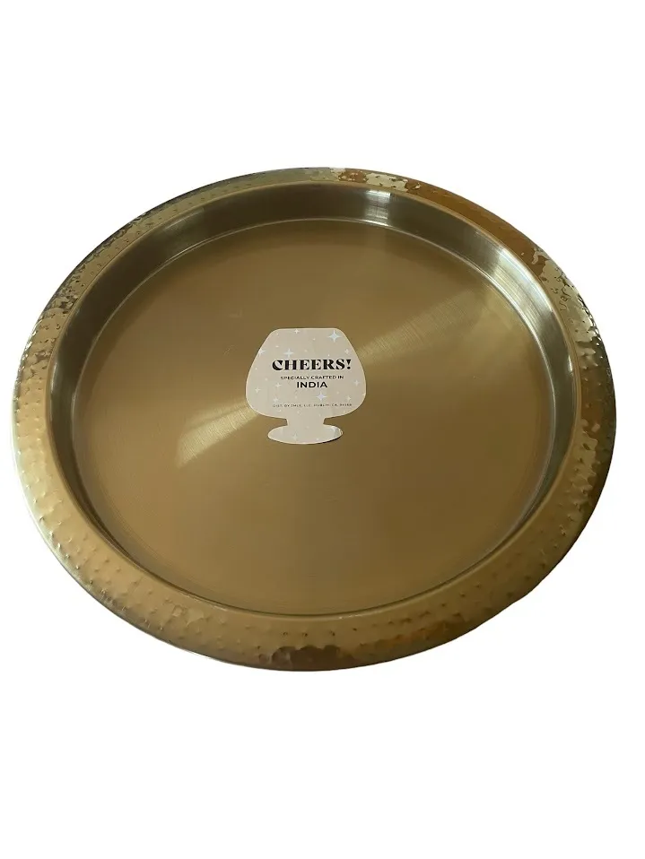 Gold Bar Tray- Metal