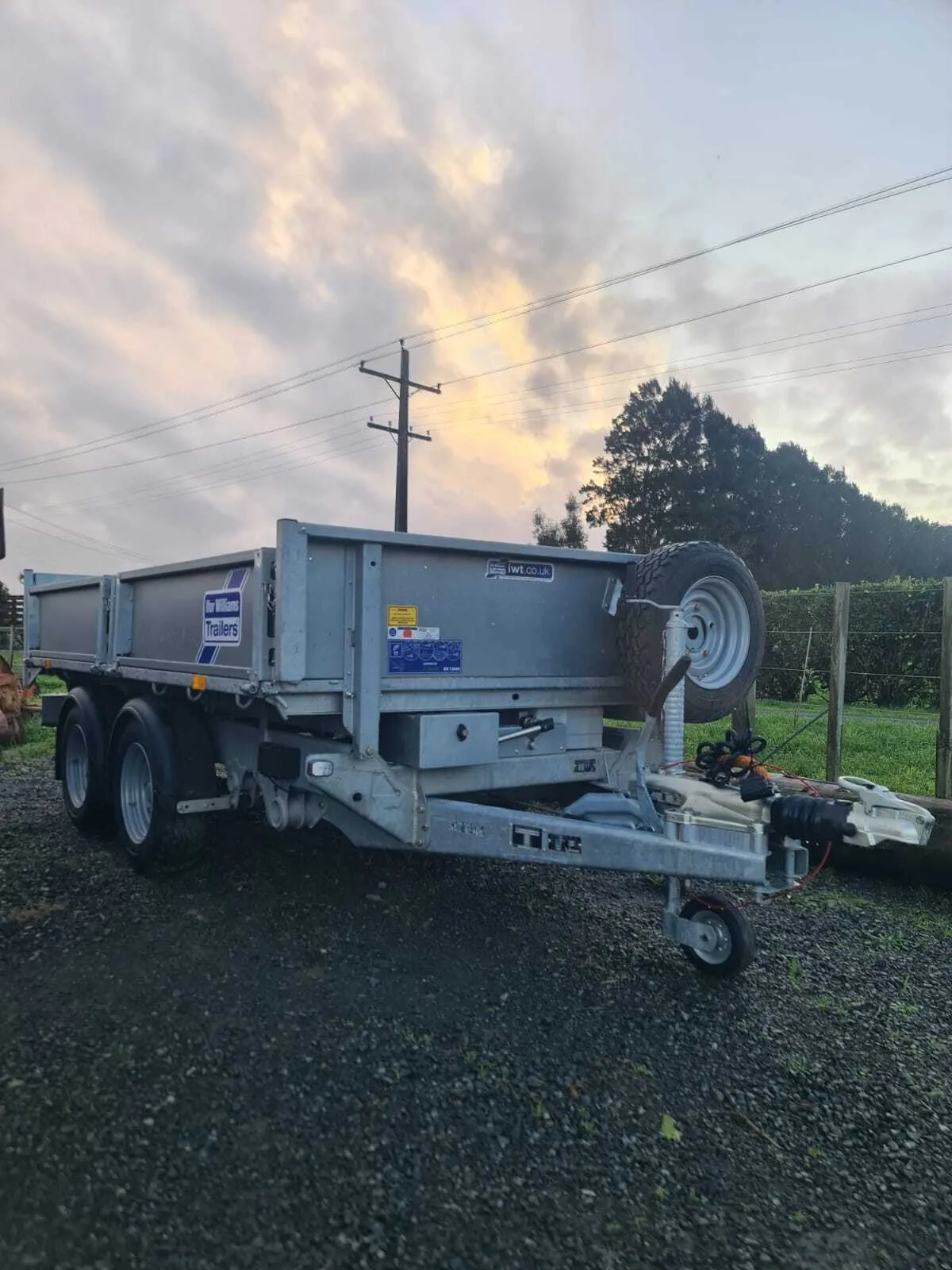 3.5 Tonne Tipper Trailer 