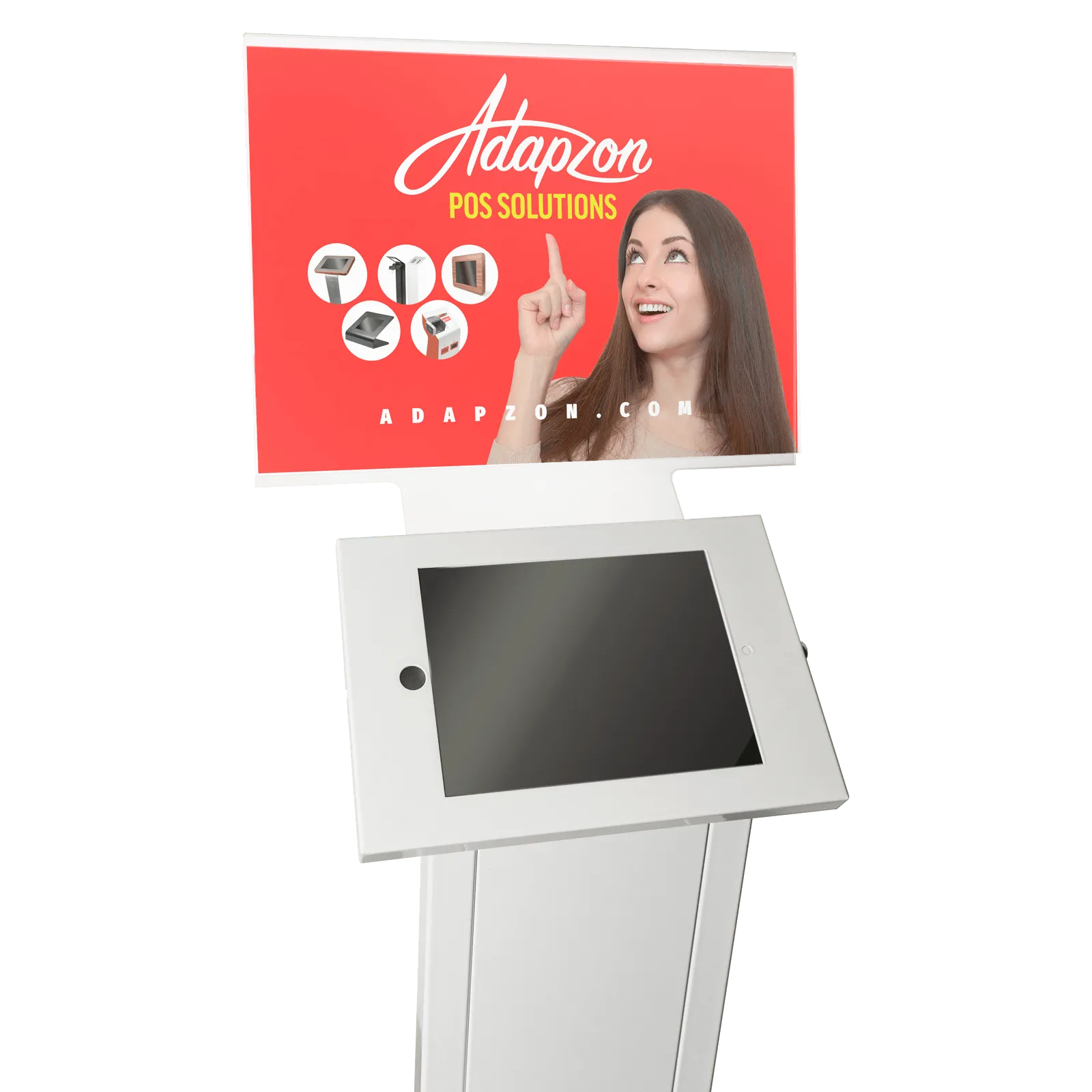 A3-mainoskotelo lattiatelineeseen