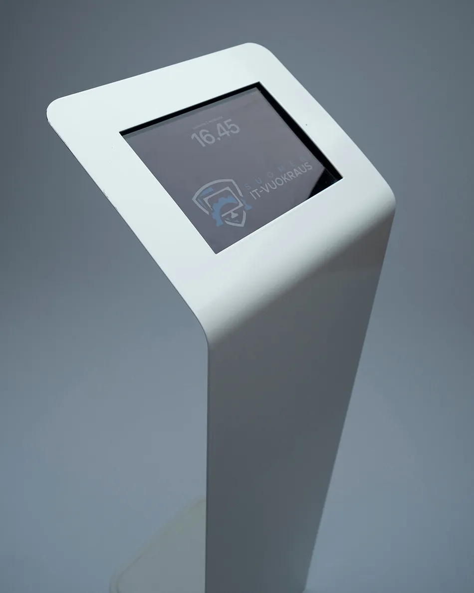 Messuteline lattialle