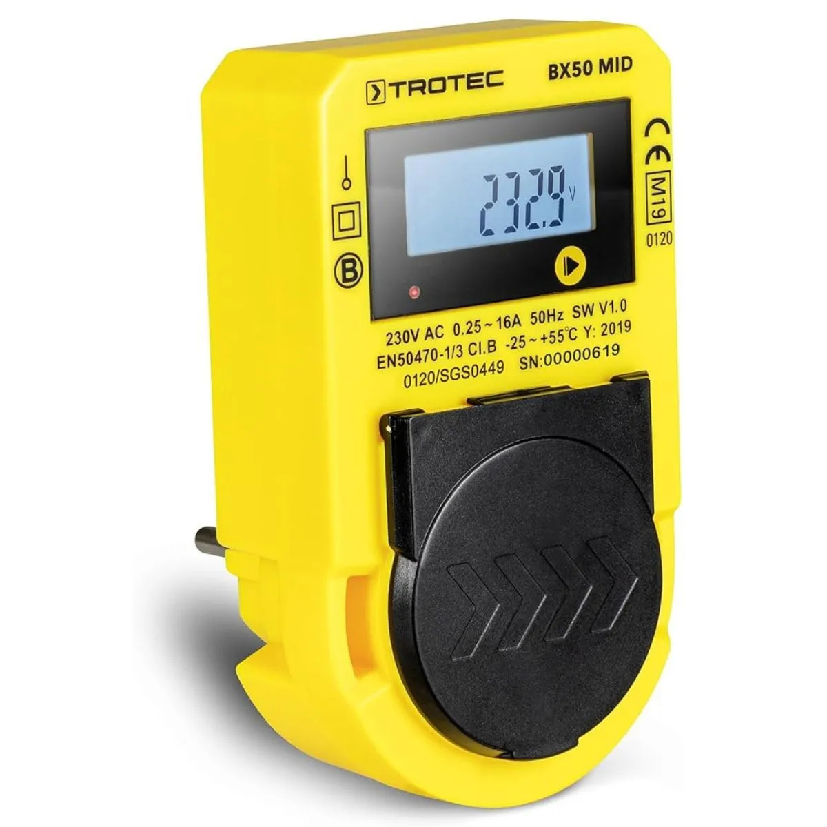 Trotec BX50 MID Stromzähler – Stromverbrauch einfach messen