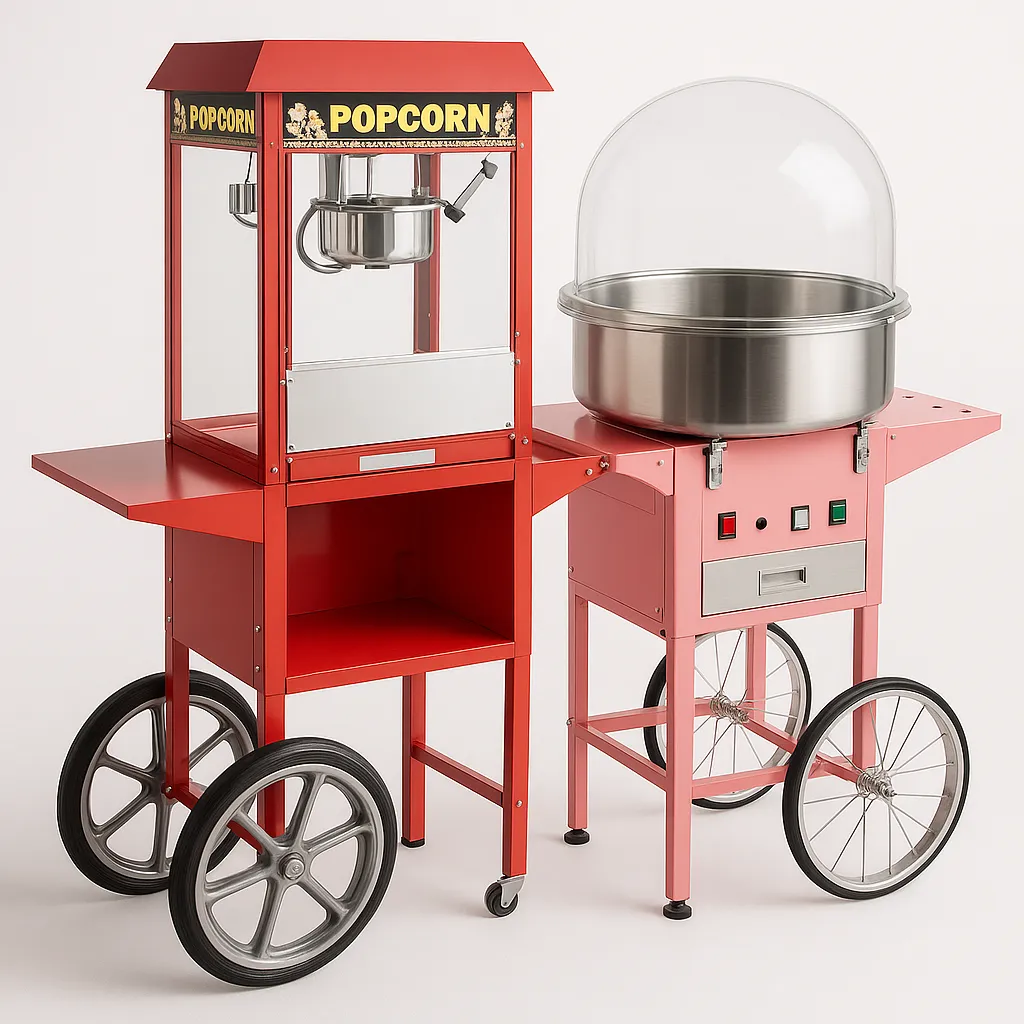 Bundle: Popcorn + Cotton Candy Machines 