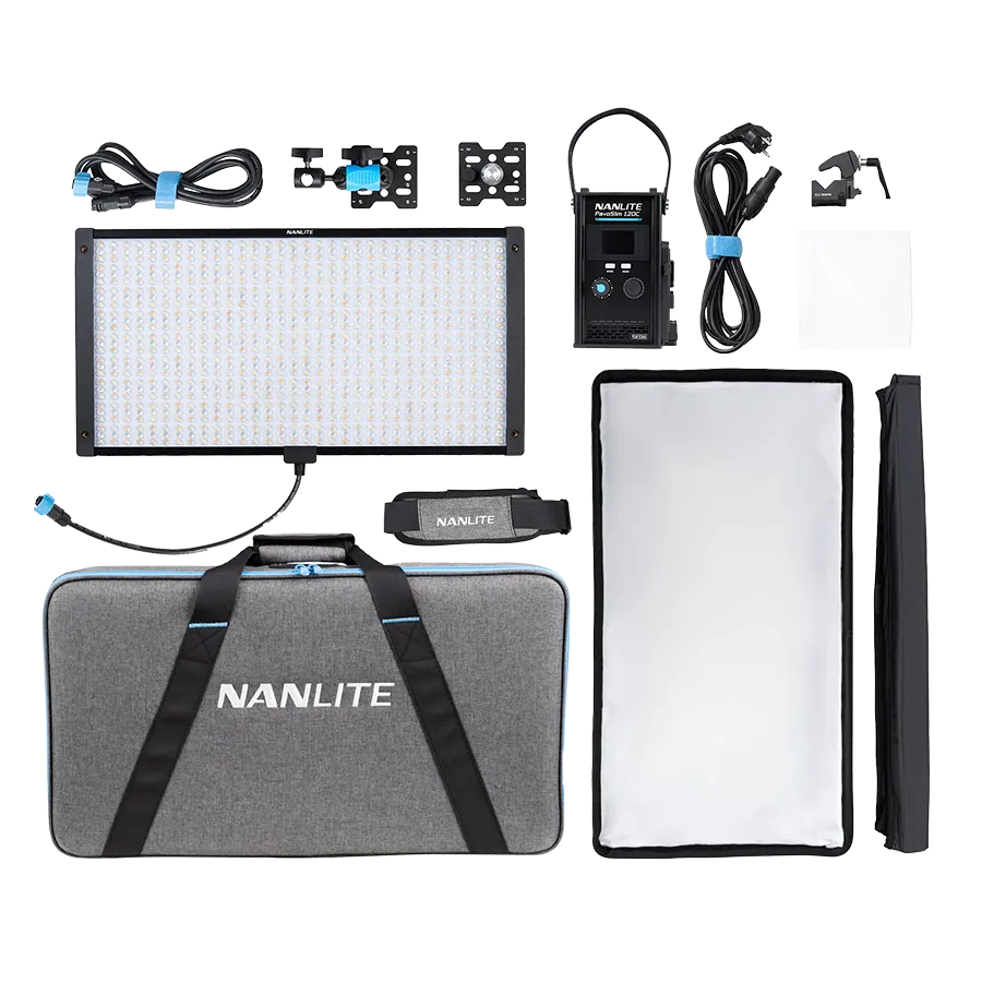Nanlite PavoSlim 120C 2x1 RGBW LED Panel Light