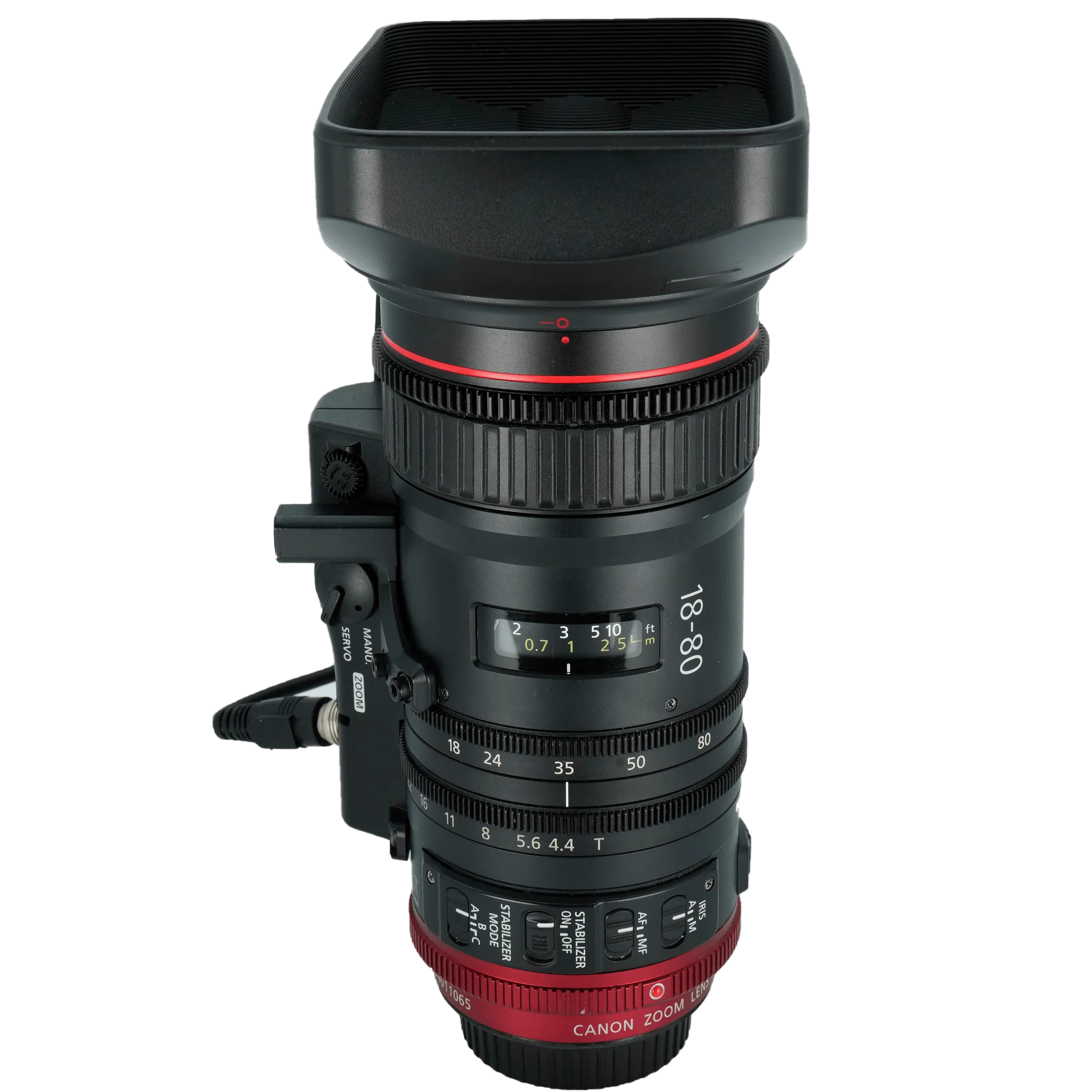 Canon EF 18-80mm T4.4 L IS W/Zoom Grip