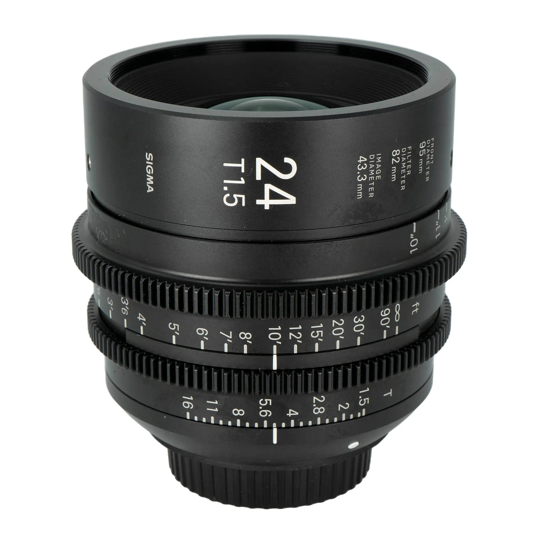 Sigma 24mm T1.5 FF High-Speed Prime Lens, Canon EF Mount