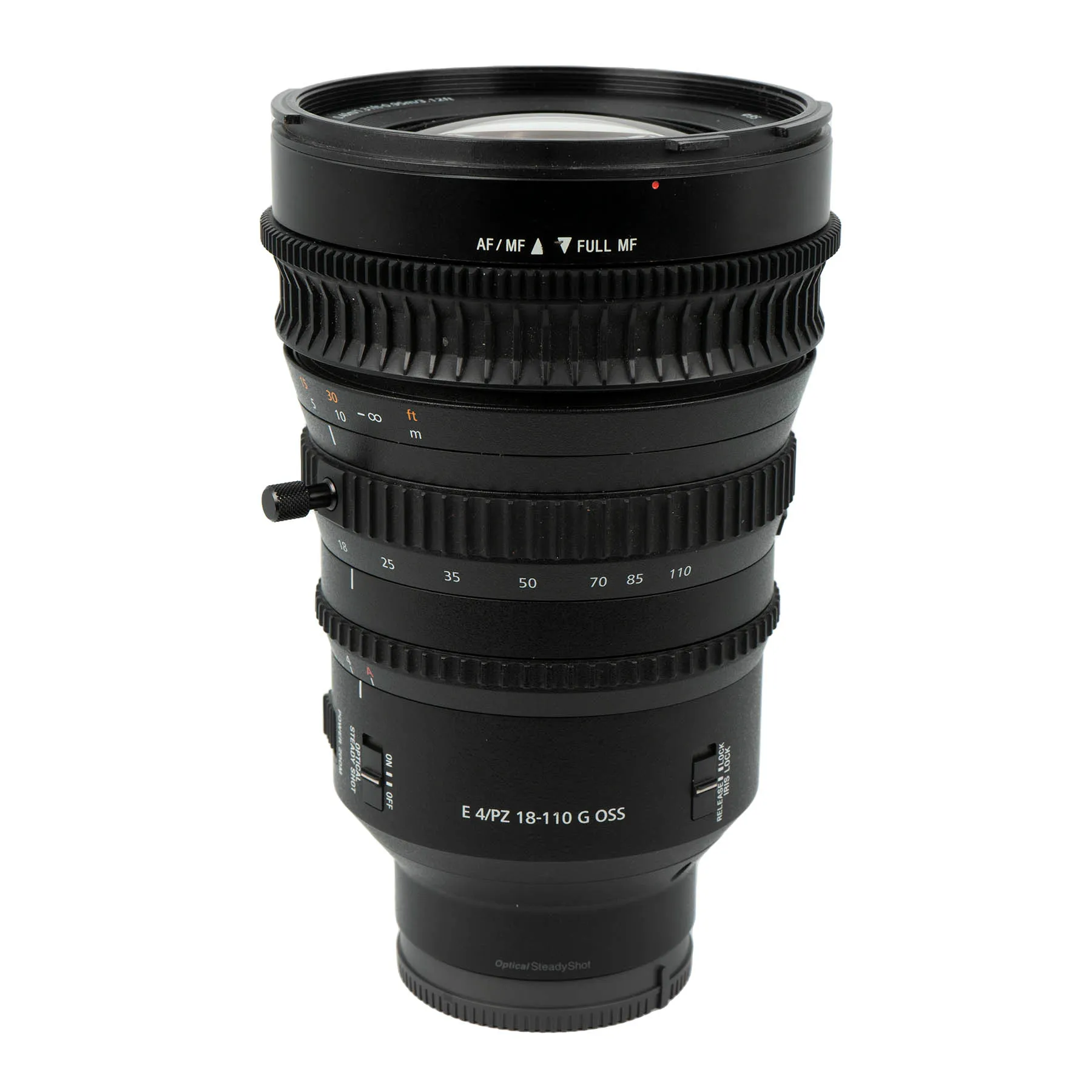 Sony E PZ 18-110mm f/4 G OSS Lens