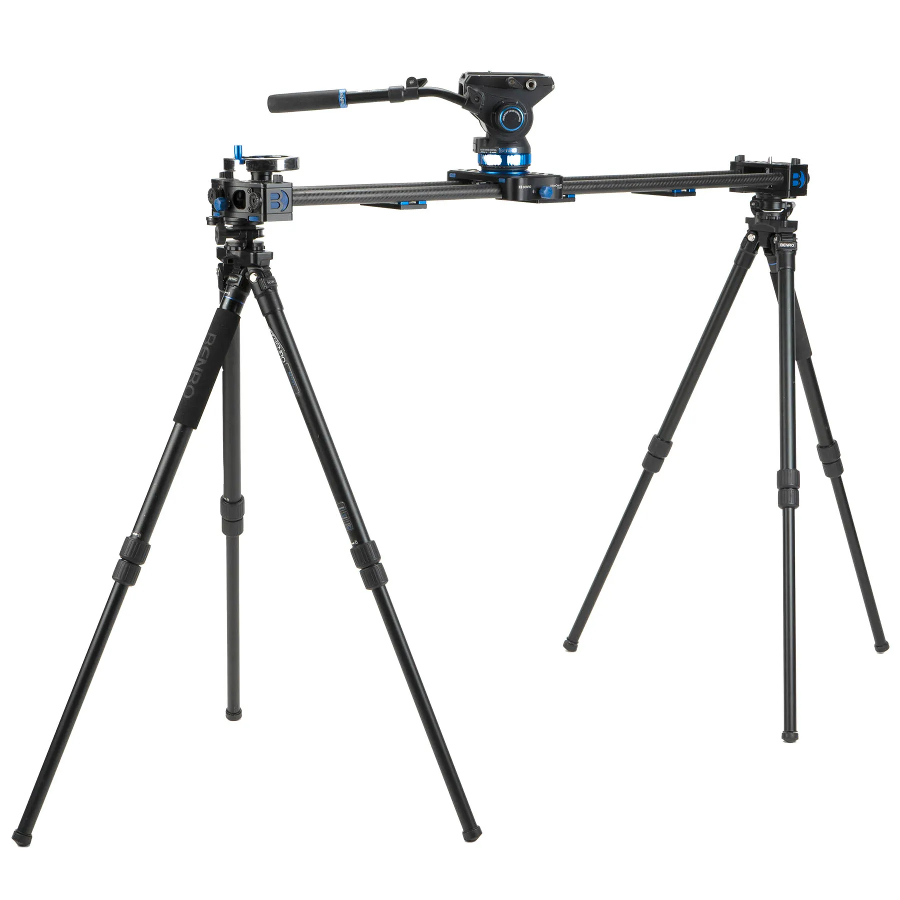 Benro MoveOver 12 22mm Dual Carbon Rail 600mm Slider Includes Case