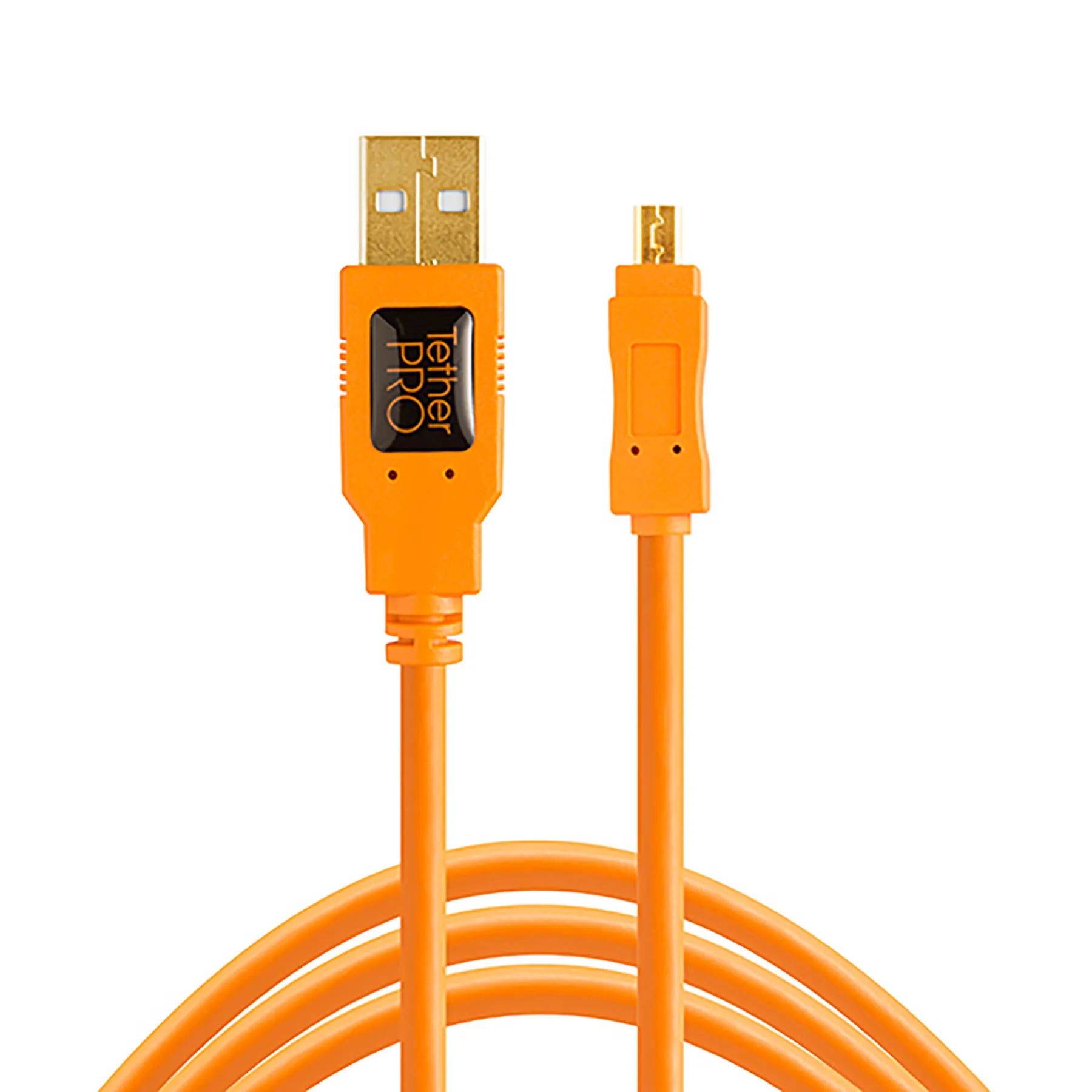 Tether Tools TetherPro USB 2.0 to Mini-B 5-Pin - 15 ft, Orange