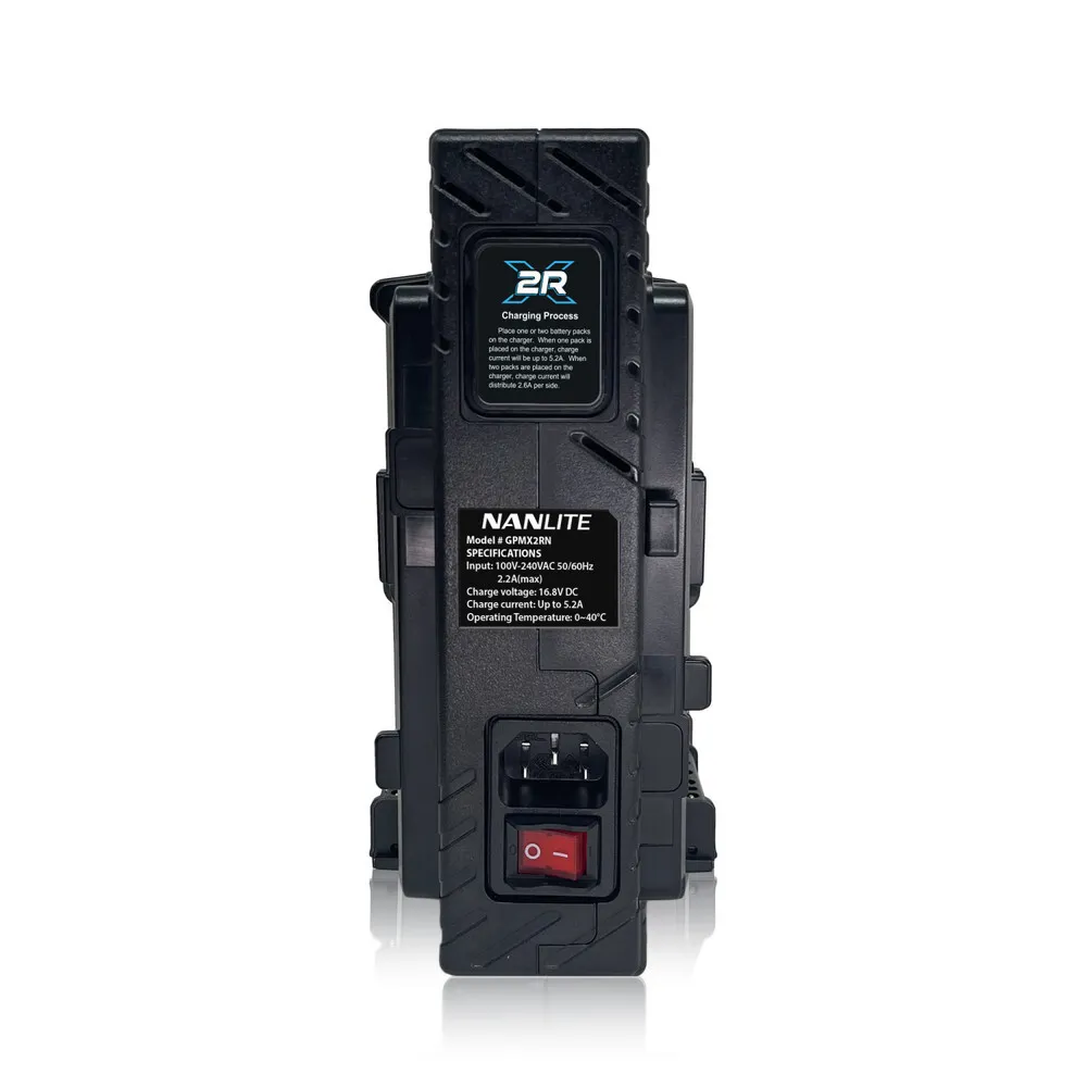 Nanlite Core Apex 275 Dual V-Mount Batteries and Charger Kit