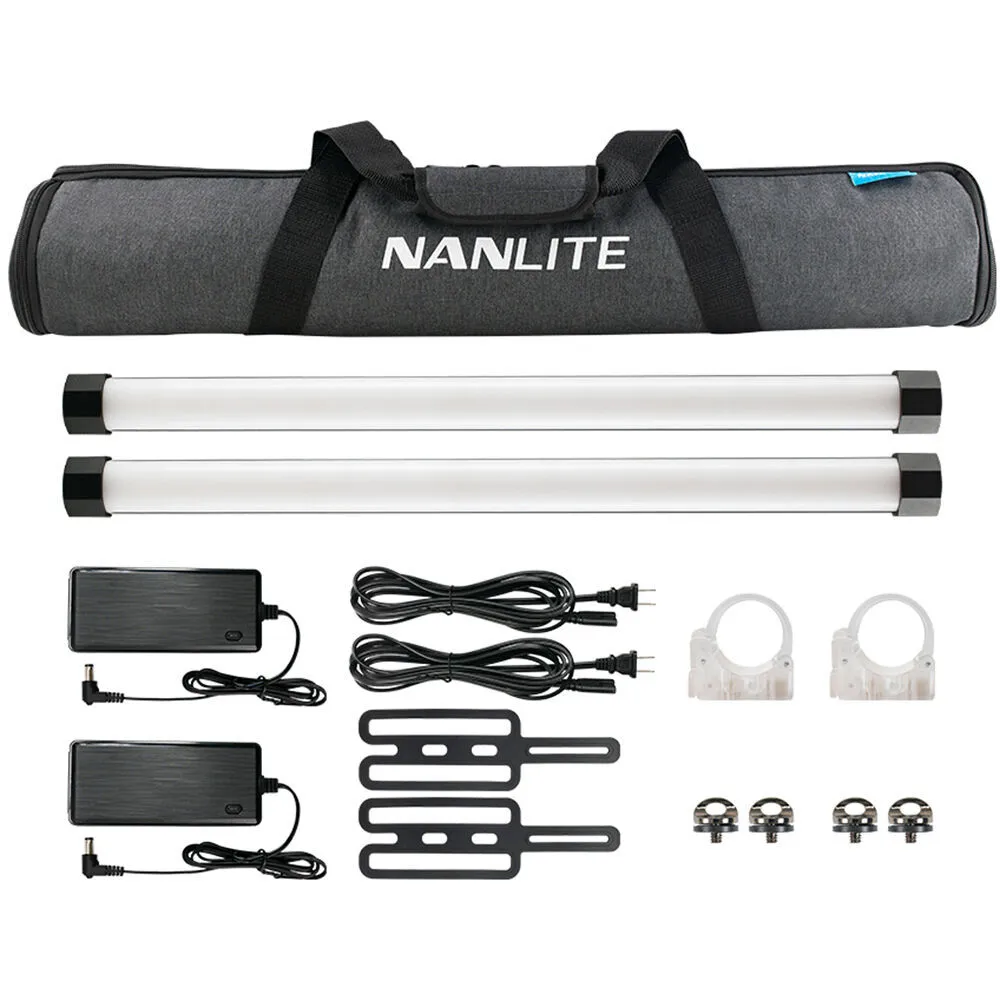 Nanlite Pavotube 15X II 2' Tube 2 Light Kit