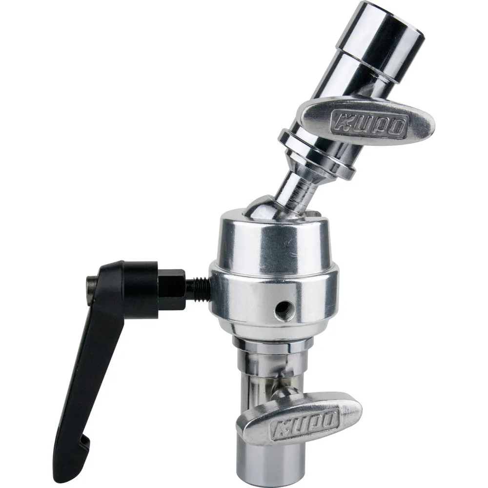 Kupo 5/8in Swivel Super Grip Double Baby Receiver