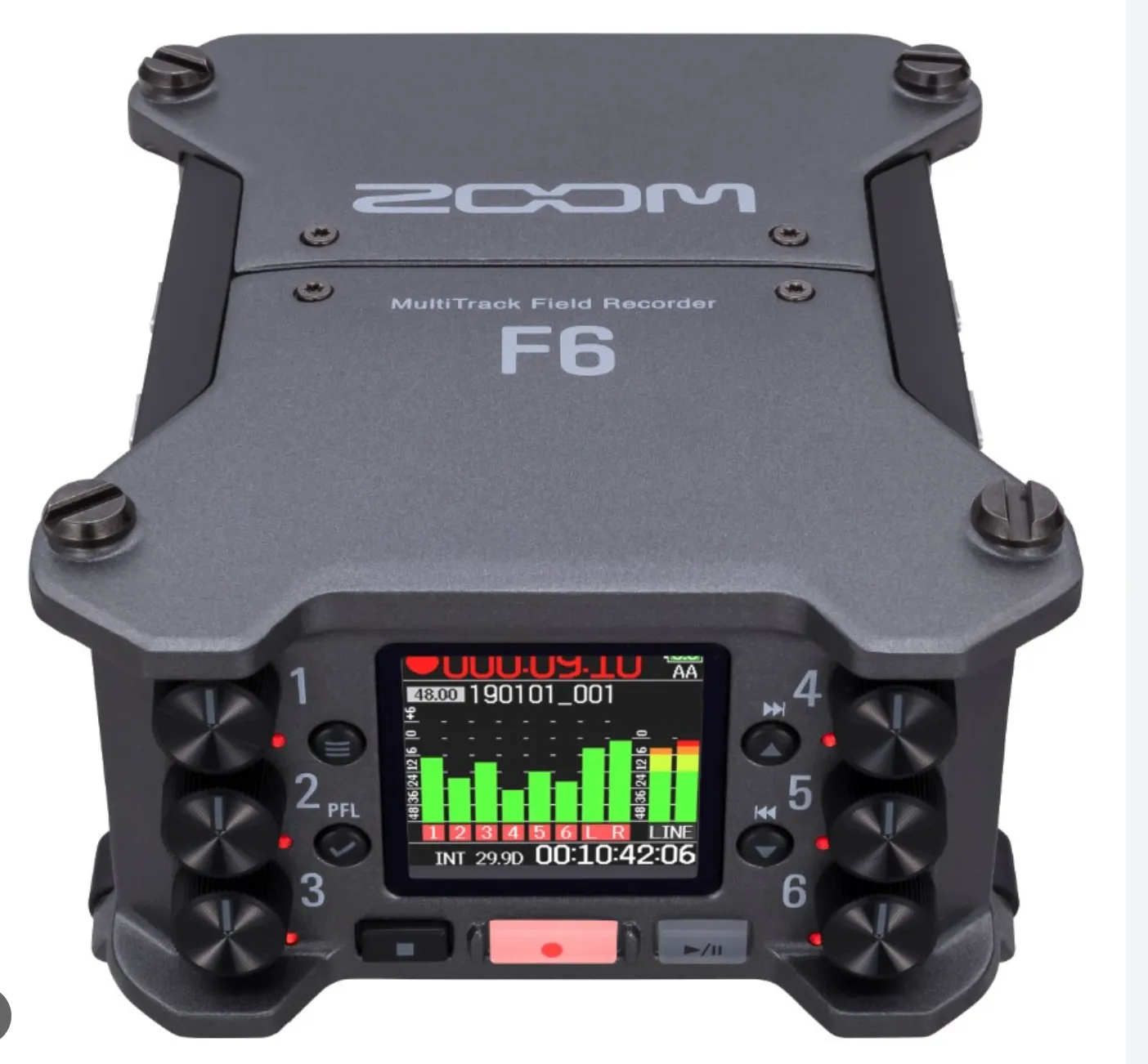 Zoom F6 Multitrack Audio Recorder
