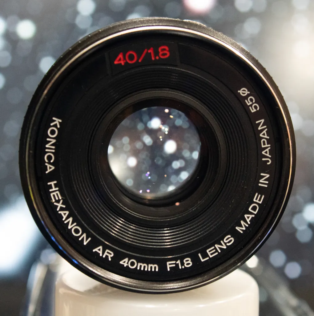 Konica Hexanon Prime 40mm F1.8 AR