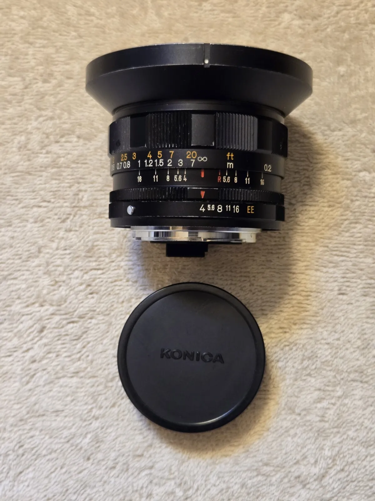 Konica Hexanon Ultra Wide Angle Prime